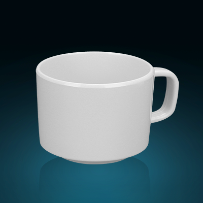 White Coffee Cup